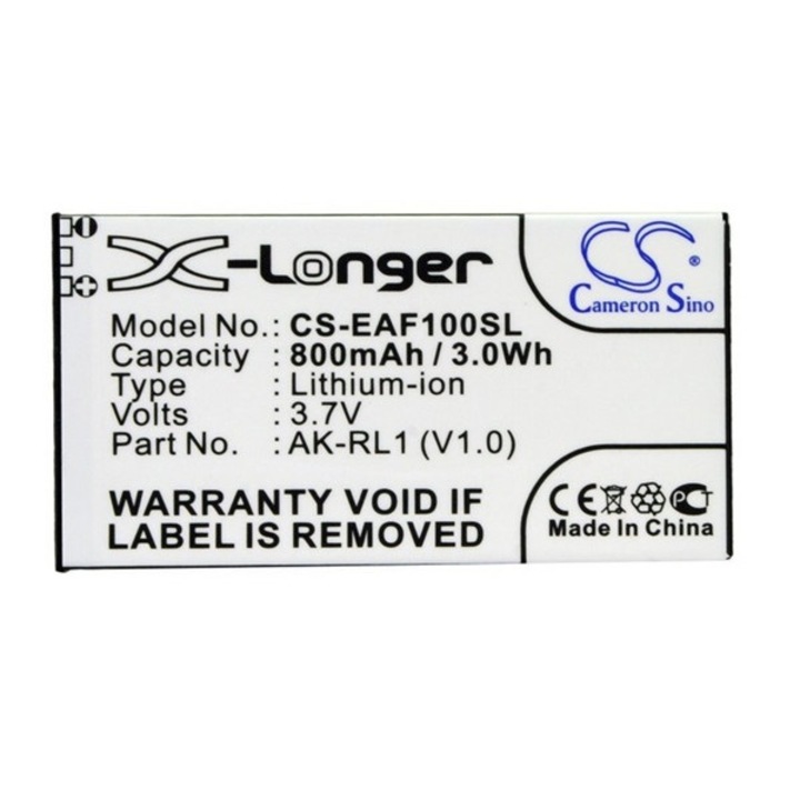 Cameron sino li-ion akku (3,7v / 800 mah, emporia ak-rl1 kompatibilis), CS-EAF100SL, gyártói csomagolás