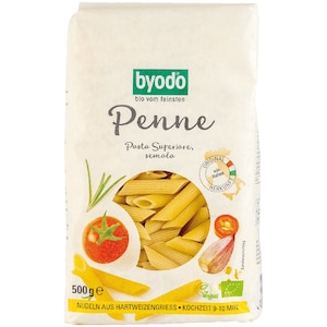 Penne semola, Byodo, 500g