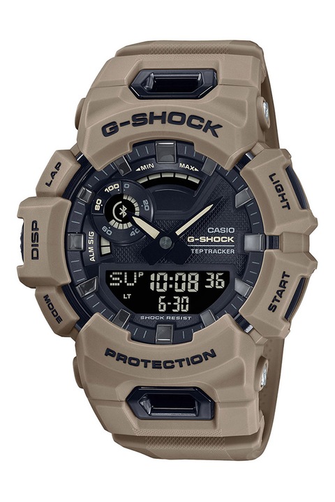 Casio, Часовник G-Shock със смесен дисплей, Светлокафяв