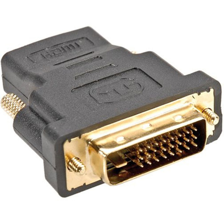 Adaptor, Roline, HDMI - DVI, Negru