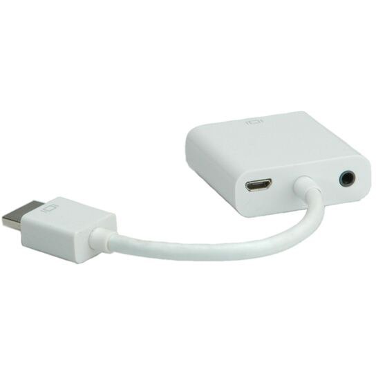 Adaptor, Roline, HDMI - VGA, Alb - eMAG.ro
