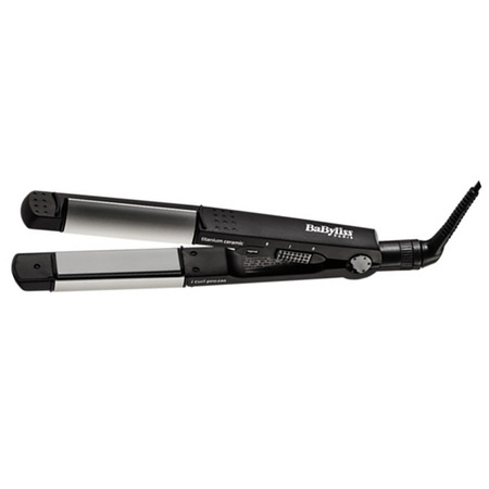 Placa de indreptat parul BaByliss ST71PE, 230°C, 2 trepte de temperatura, Functie Icurl, Negru