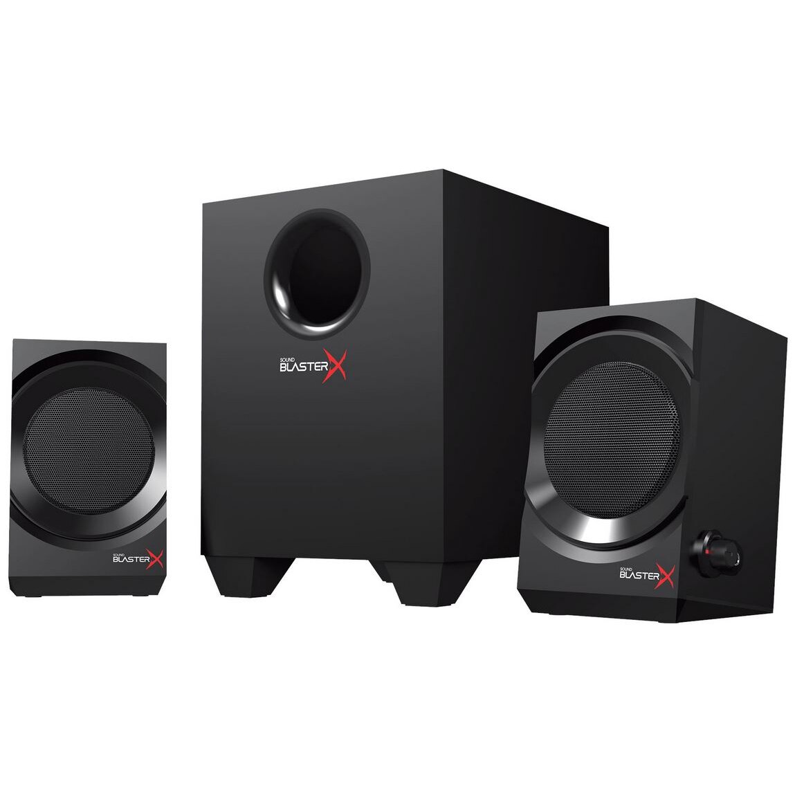 Boxe 2.1 Creative Sound BlasterX Kratos S3, 46W RMS, Negru