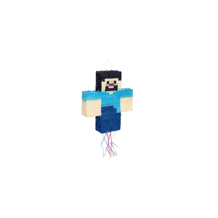 Minecraft: Steve pinata - 40 x 28 cm
