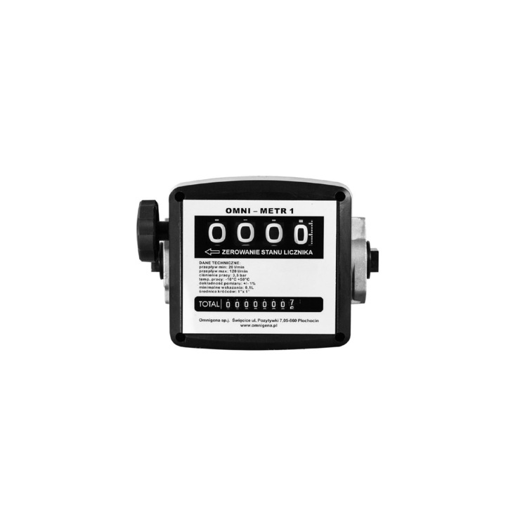 Üzemanyag áramlásmérő Omnimeter 1, Omnigena OM0107
