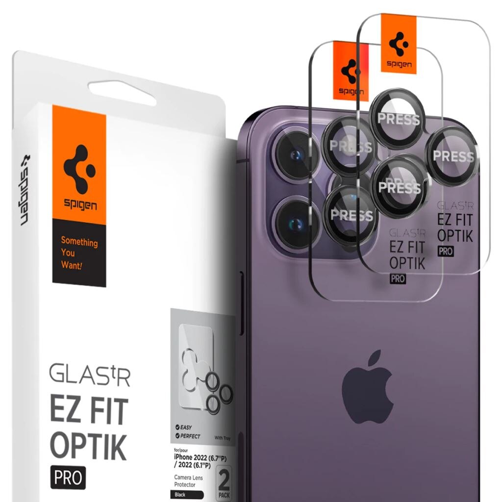 Spigen Optik Pro Lens Protector iPhone 14 Pro/14 Pro Max kameravédő