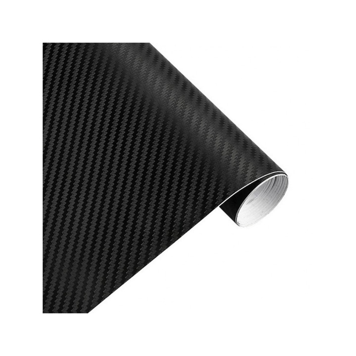 A csomagtartót védő 3D matrica fólia, Black Carbon, 15cm x 100cm