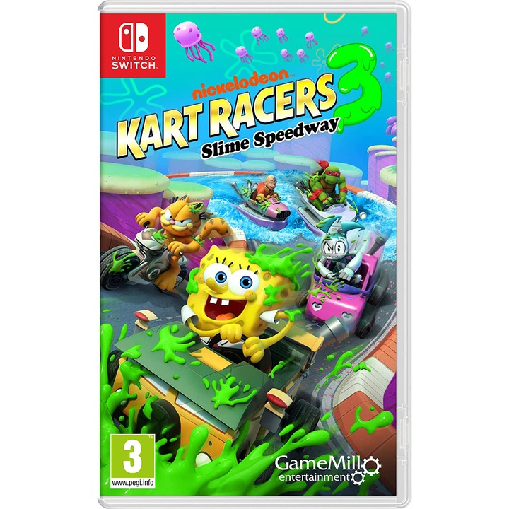 Игра Nickelodeon Kart Racers 3 Slime Speedway за Nintendo Switch