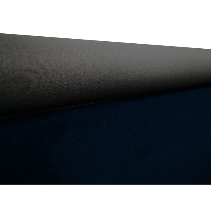 Pasla din lana, fetru panzat la metru h145, 1mm, bleumarin 776