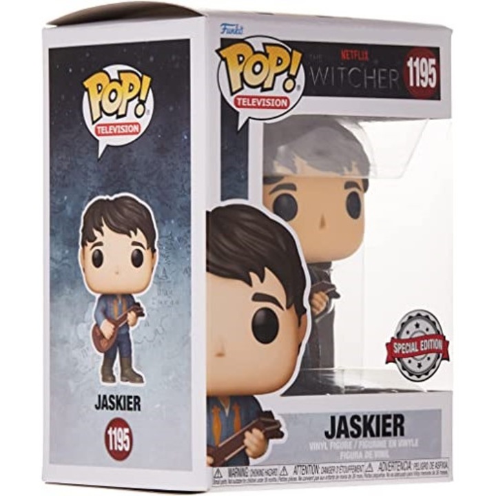 Figurina, Witcher - Jaskier, Multicolor, 10 cm