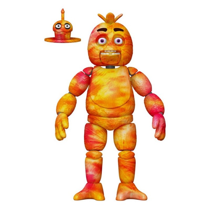 Figurina Five Nights at Freddy's TieDye Chica 13 cm