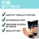 Fond de ten Maybelline New York Fit Me Matte & Poreless 250 Sun Beige, 30 ml
