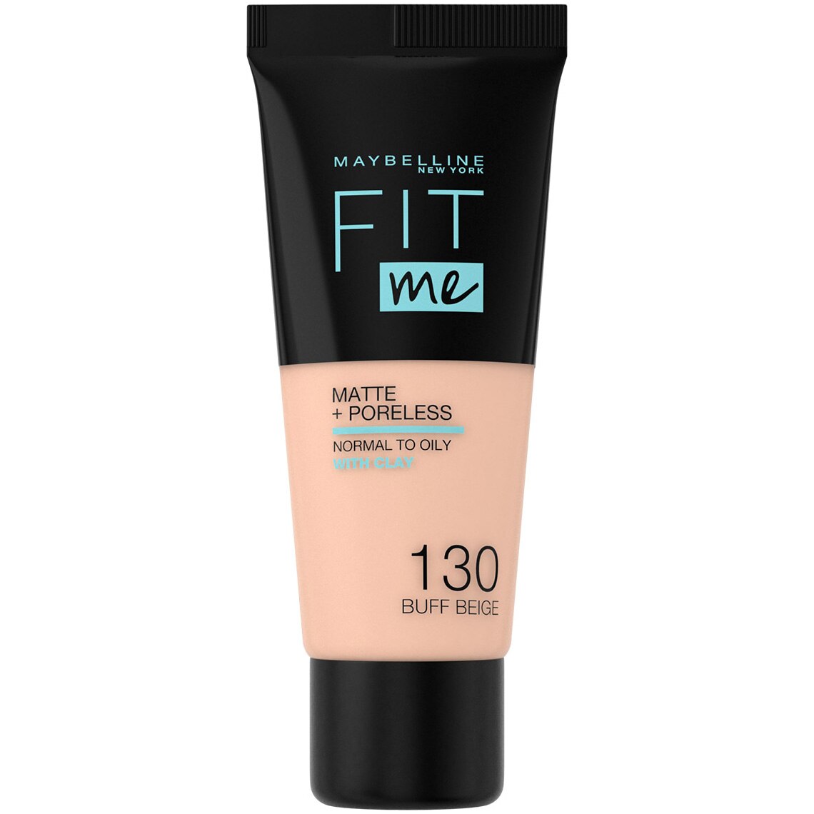 Fond de ten Maybelline New York Fit Me Matte & Poreless 130 Buff Beige, 30 ml