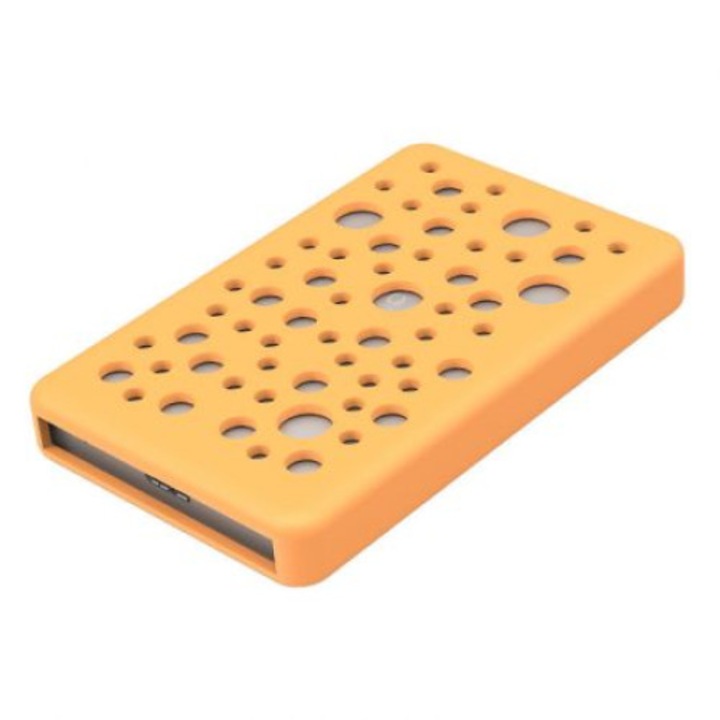 Merevlemez ház Orico 2789U3, külső, 2,5" HDD/SSD, USB3.0, narancs