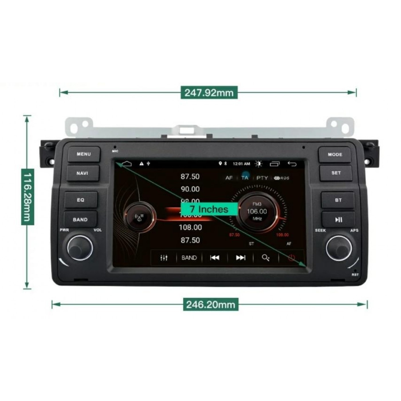 Мултимедия с навигация за BMW E46, Android, 4+1+16 - eMAG.bg