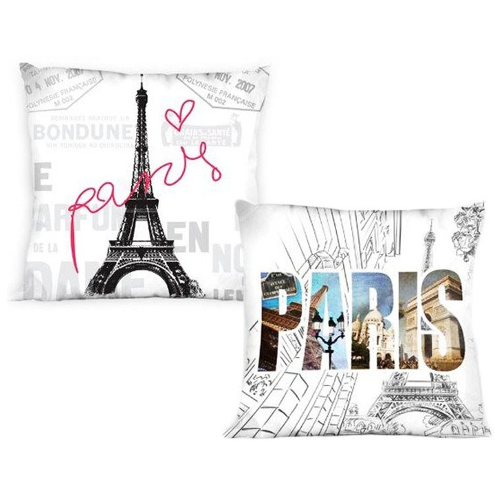 Fata de perna pentru copii 40x40 3D Paris Turnul Eiffel Paris Oras 002 9580 Faro