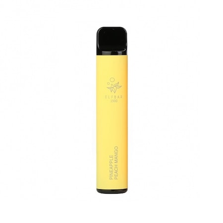 Kit Tigara Electronica Elf Bar 1500 - Pineapple Peach Mango, Dispozitiv de unica folosinta, 4.8ml, 0mg/ml FARA NICOTINA, autonomie, 1500 pufuri
