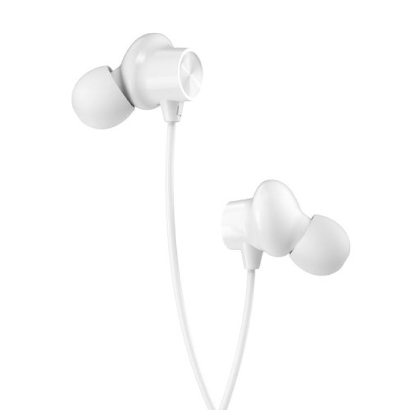 Casti audio cu microfon XO EP42, Control pe fir, USB Type-C, Lungime cablu 1.2m, Alb
