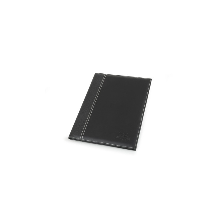 Mapa cu caiet, Mio Gusto, Spot, Piele ecologica, A4, Negru