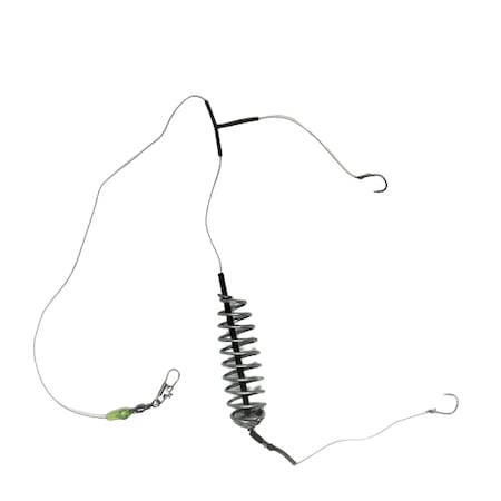 Montura crap, caras si platica, SMAX, 2 carlige, nr.6