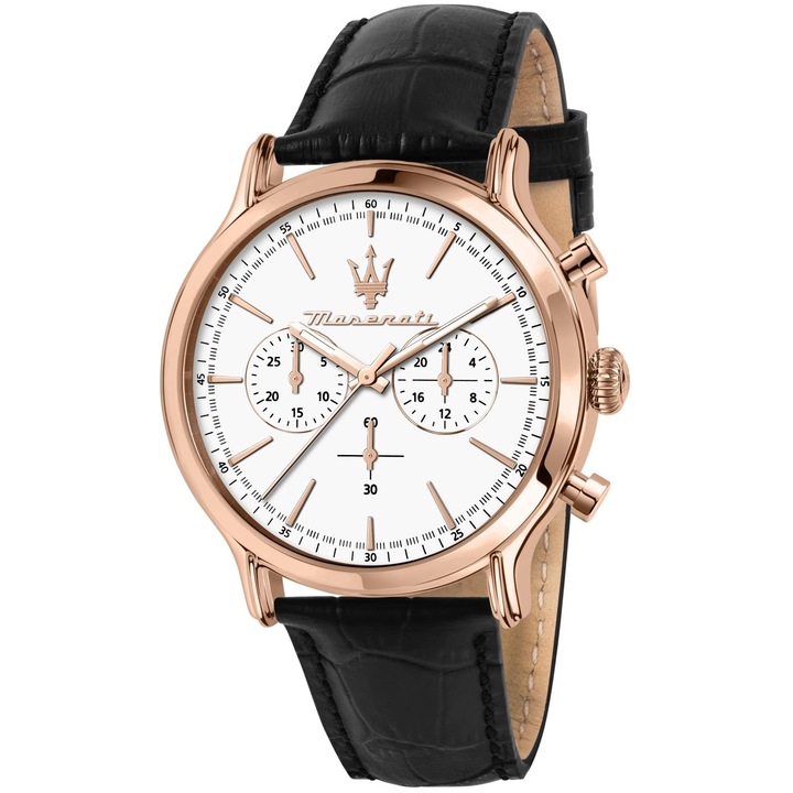 Мъжки часовник Maserati R8871618016 кварц, розово златист