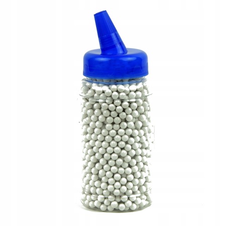 Bile din plastic, Fara sudura, 6mm, 2000 buc, Albe