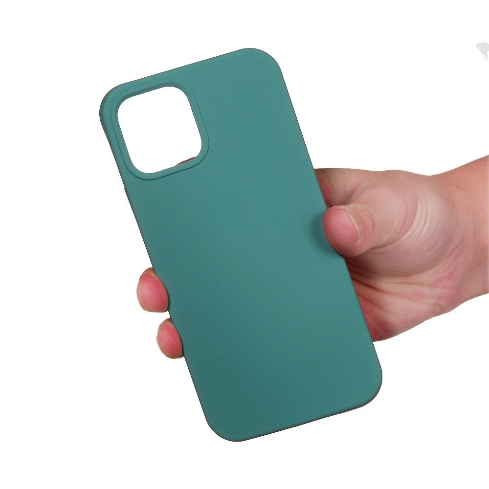 Husa protectie compatibila cu Samsung Galaxy A72 Liquid Silicone Case Verde