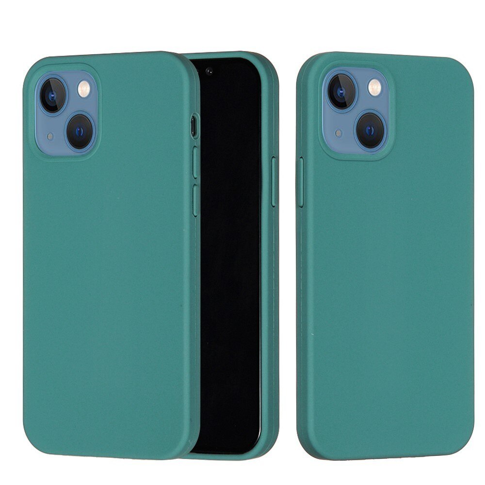 Husa protectie compatibila cu Samsung Galaxy A72 Liquid Silicone Case Verde