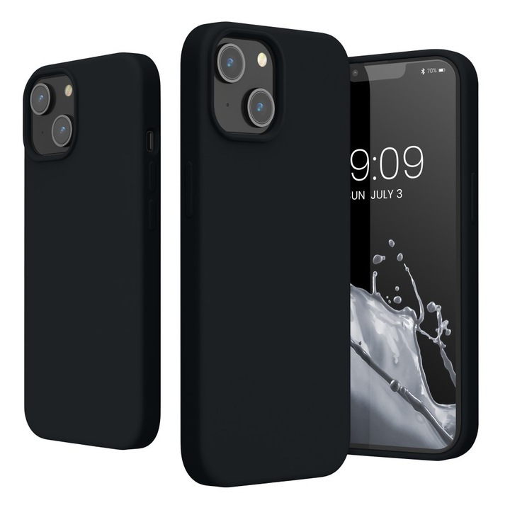 Husa pentru Huawei P40 Lite 5g, din Silicon, Evolium, Negru