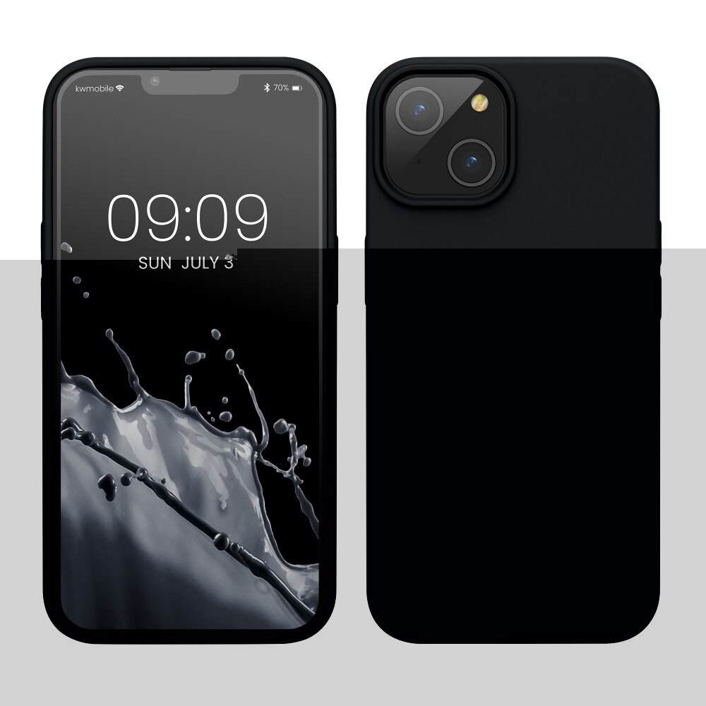 Husa protectie compatibila cu Samsung Galaxy A02S Liquid Silicone Case Negru