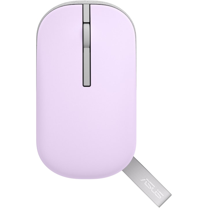 Безжична мишка ASUS Marshmallow MD100, 1600 dpi, Допълнителен горен капак, 56 гр
