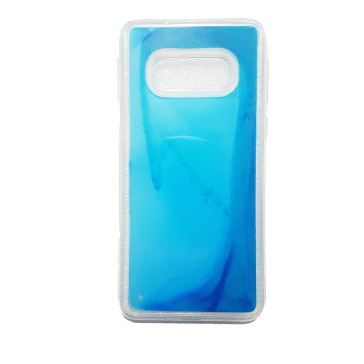 Кейс за Samsung Galaxy S10 Lite Liquid Glow Fluorescent blue