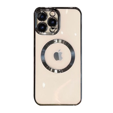 Husa Magnetic Luxury compatibila cu Iphone 14 Pro Max cu protectie camera, Negru, TELGORBCS