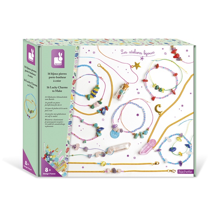 Set creatie Janod - Bijuterii cu talisman