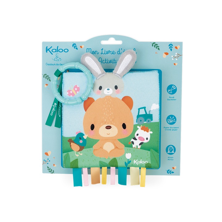 Carte cu activitati Kaloo - Ursuetul Choo la ferma