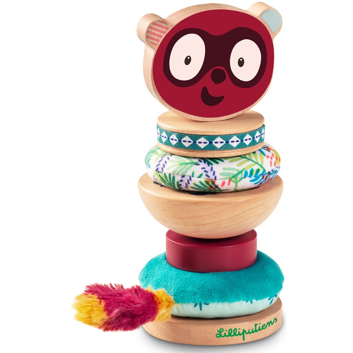 Играчка за сортиране Lilliputiens - Лемурът Georges