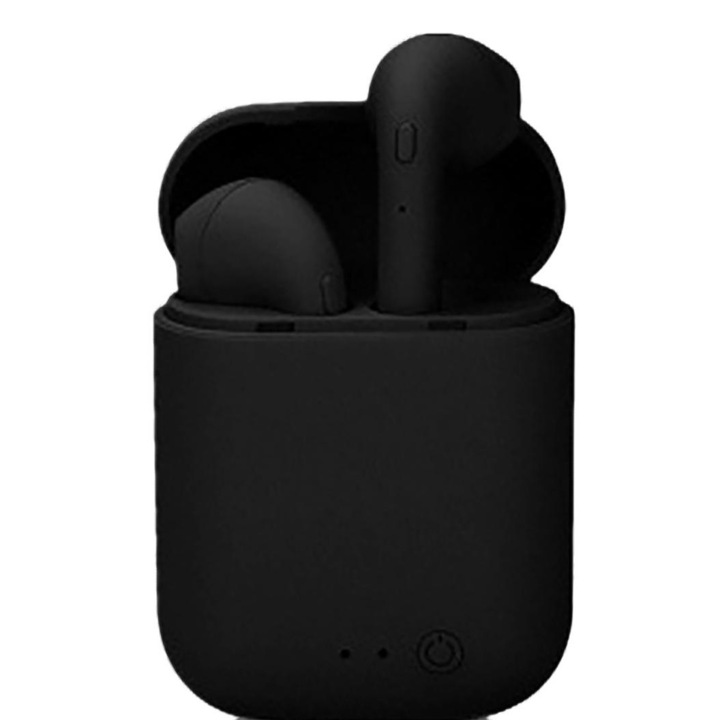 Bluetooth слушалки Wieysdoo, С вграден микрофон, 2.4GHZ, Черен