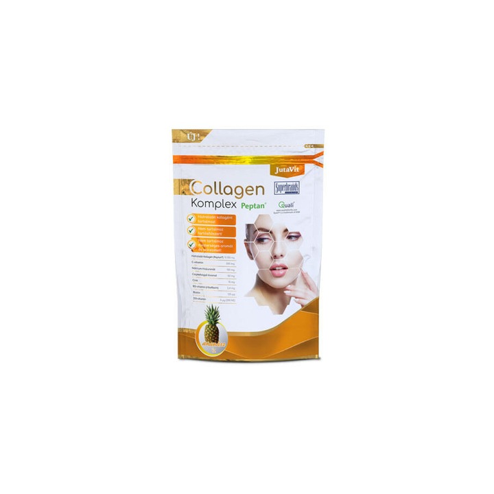 Jutavit collagen+hialuron komplex ananászos kollagén por 400 g