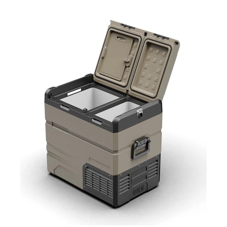 Frigider auto cu compresor SMART COOLER 55L, 12/24/220V, cu zona dubla de racire