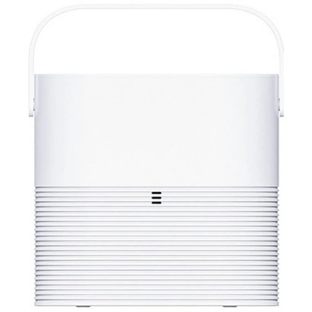 Purificator de Aer EcoLife UniQVIBE™ Alb, Sterilizare si Ionizare, 4 Moduri, 3 Viteze, Display LED One Touch, Baterie 8000mAh, Senzor Detectare Automata