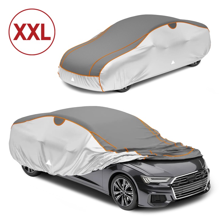 Prelata auto antigrindina, Perma Protect, 5750 x 2030 x 1200 mm (L x l x h) Walser, grosime 5 mm, gri, marimea XXL