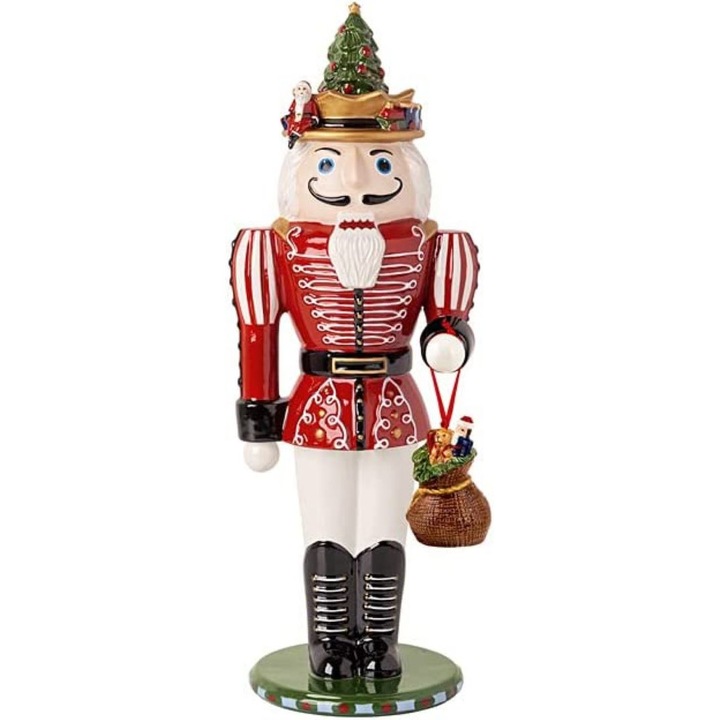 Decoratiune Cristmas Toys Memory Nutcracker, Villeroy&Boch, portelan, 14x12x36,5 cm - 413160