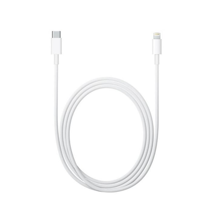 Cablu de date si incarcare, Apple, Tip Type C-Lightning, 100 cm, Alb