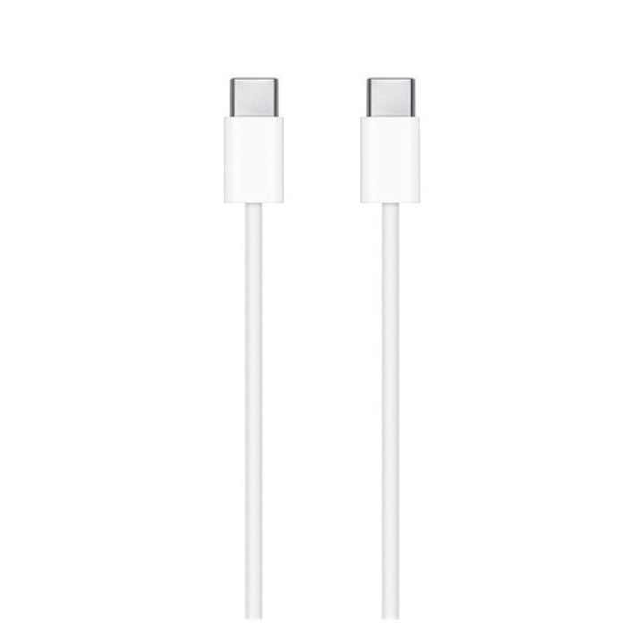 Apple adatkábel (type-c - type-c, gyorstöltés támogatás, 100cm) fehér, MUF72ZM/A / MM093ZM/A, gyártói csomagolás