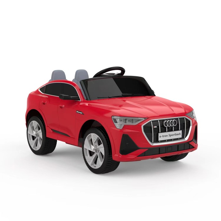 Masinuta electrica Audi E-tron Sportback 12V 4 x35W culoare Rosie