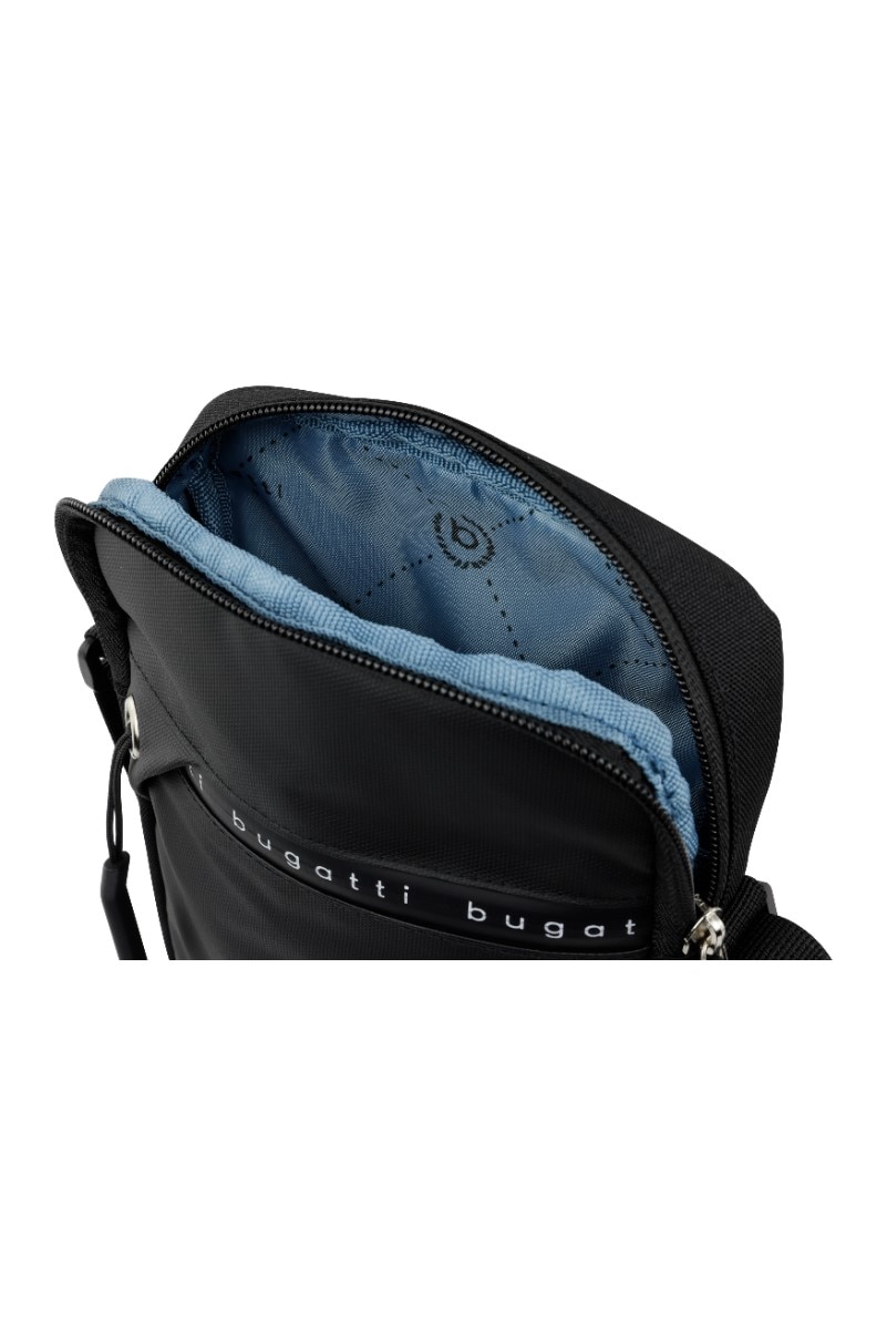 Bugatti Blanc DeLight Sac à Bandoulière Homme En Tarpaulin & Nylon - Élégant Et Fonctionnel
