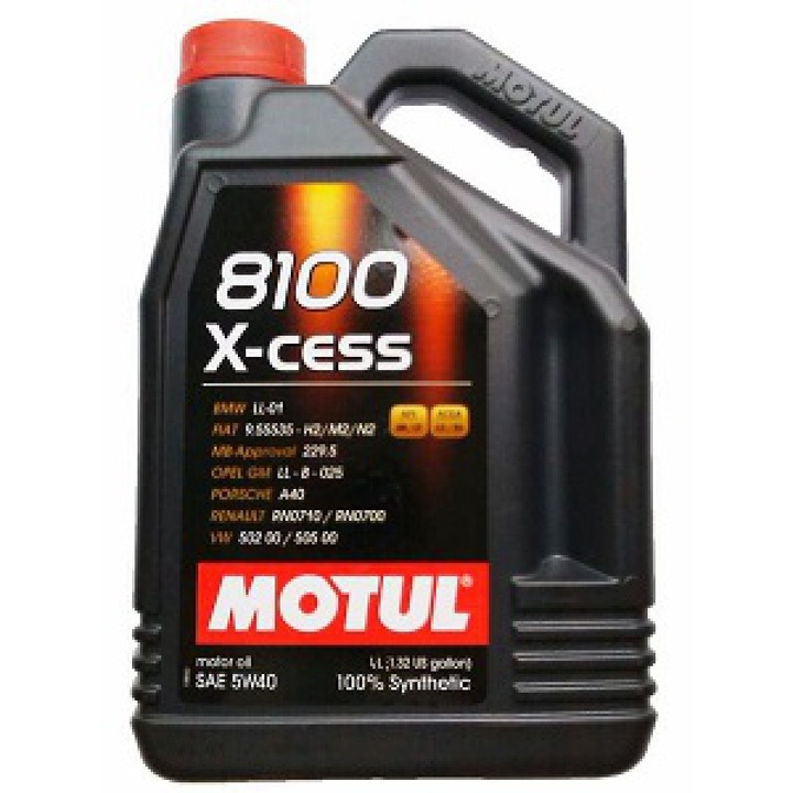 Motul 8100 X-Cess 5w-40 4 L