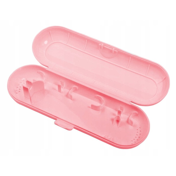 Etui voiaj universala pentru periuta de dinti electrica, roz