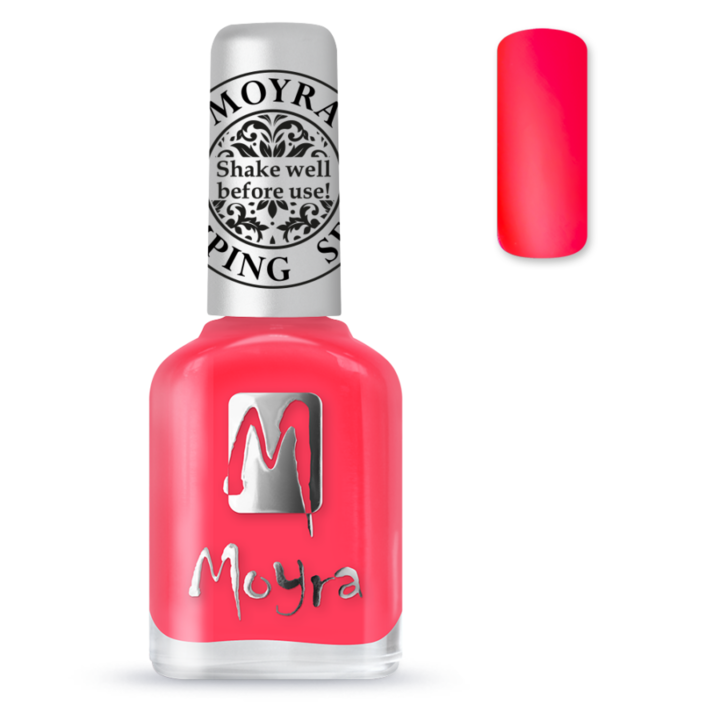 Моyra печатен лак 20 Неоново розово