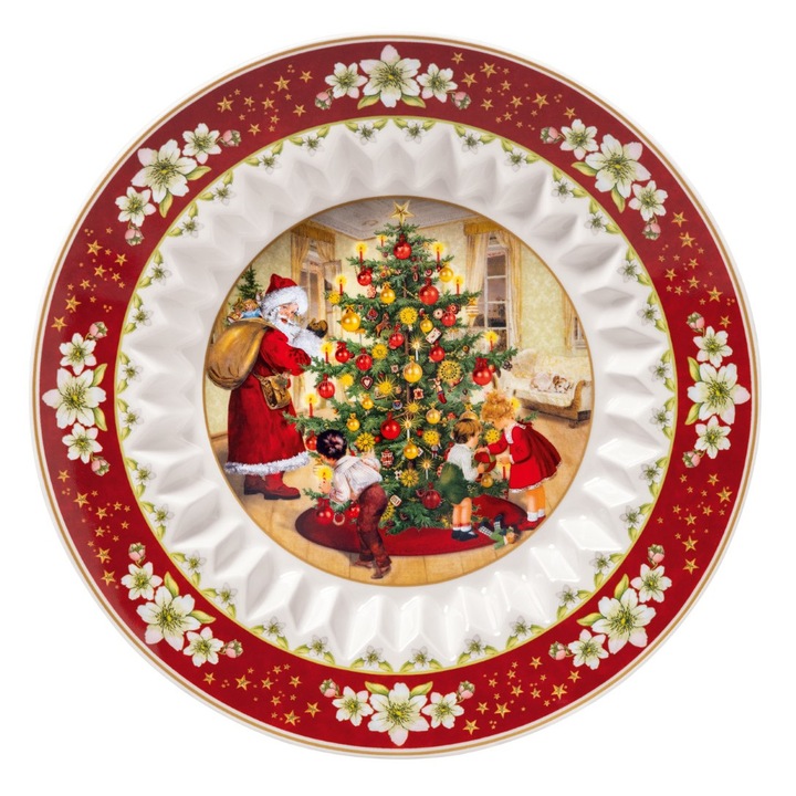 Bol Ajándékok forgalmazása Toy's Fantasy Villeroy&Boch, porcelán, tarka, 25 cm, h 4,5 cm